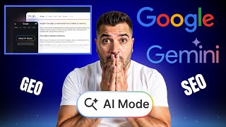Google IA Mode - Es-tu prêt à perdre 70% de ton contenu SEO pour le GEO ? Prépares toi maintenant !