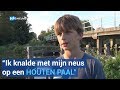 Sam (10) bewusteloos na salto van brug, tweeling redt hem uit water