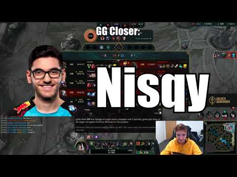 Yamikaze beating Nisqy while Closer laughs from a distance