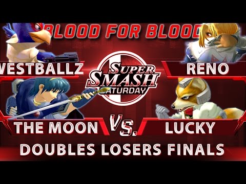 SSS: B4B - Westballz & The Moon vs. Reno & Lucky - Doubles Top 24 Losers Finals - Smash Melee