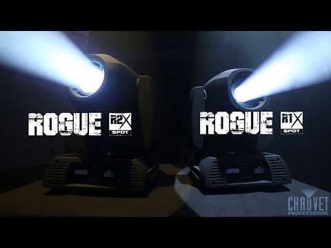 Rogue R1X Spot & Rogue R2X Spot by CHAUVET Professional
