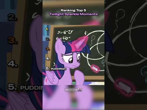 Ranking Twilight Sparkle Moments! #ranking #shorts #mylittlepony