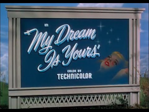 My Dream Is Yours (1949) - Main Title & Prolugue & Ending Card "Titles" - (WB - 1949)