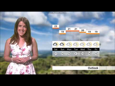 [HD] Alex Osbourne BBC ONE Spotlight weather 06.17.2022 - 60 fps