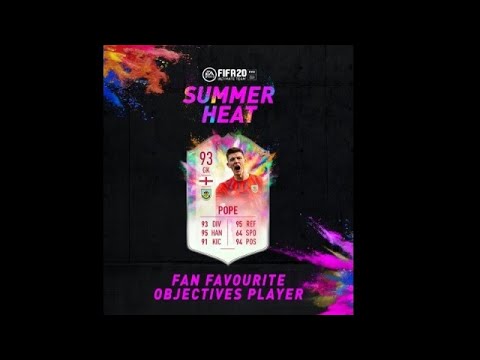 93 Rated SB Objective Summer Heat Nick Pope Player Review!
