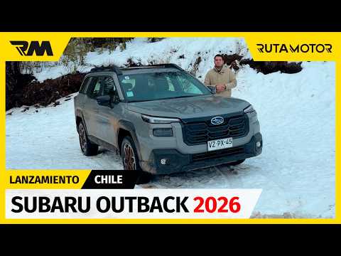 Nuevo Subaru Outback 2026 - ¿Dejó de ser un station wagon? [Lanzamiento en Chile]