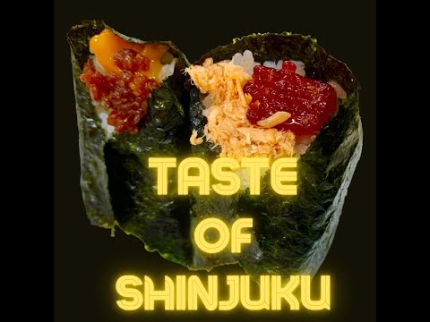 【 TAST OF SHINJUKU 】Entertainment "ONIGIRI"（ Japanese rice ball ）making show at Shinjuku 3in Tokyo