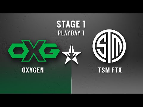 Oxygen vs TSM FTX // North American League 2022 - Stage 1 - Playday #1