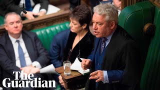 &#39;That sticker is not mine&#39;: John Bercow forthright about wife&#39;s anti-Brexit sticker