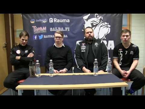 15.01.2017 SalBa vs. TPS: maalikooste ja lehdistötilaisuus
