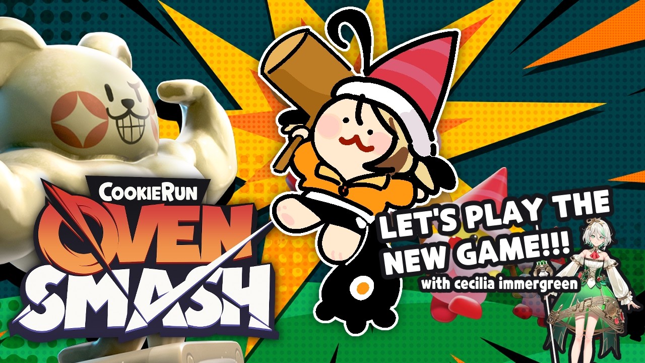【CookieRun: OvenSmash】I'M FIGHTING THESE COOKIES!!!! #ad