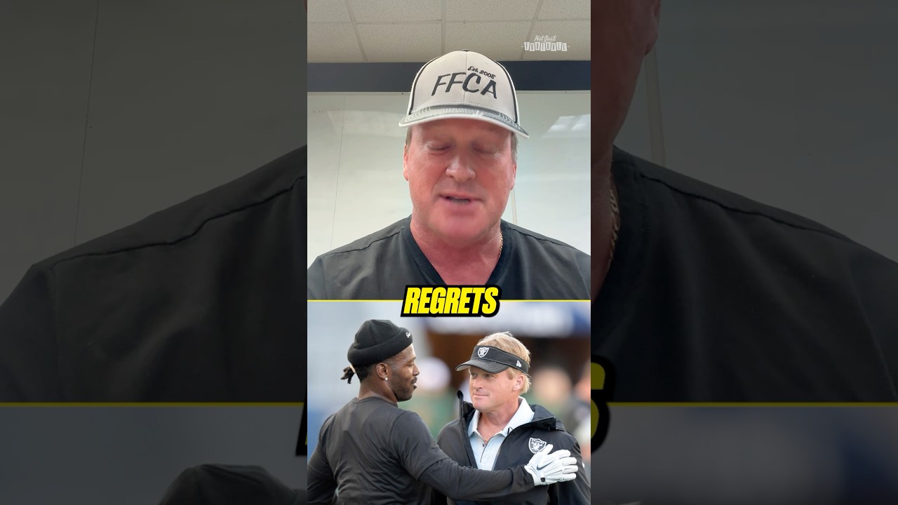 Jon Gruden on acquiring Antonio Brown for the Raiders #raiders #antoniobrown #nfl