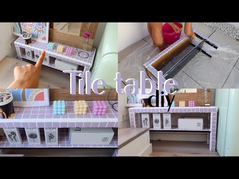 TILE TABLE DIY – ¡Crea el mueble mas trendy internet con uno de Ikea!