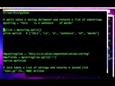 Python 15 Split And Join