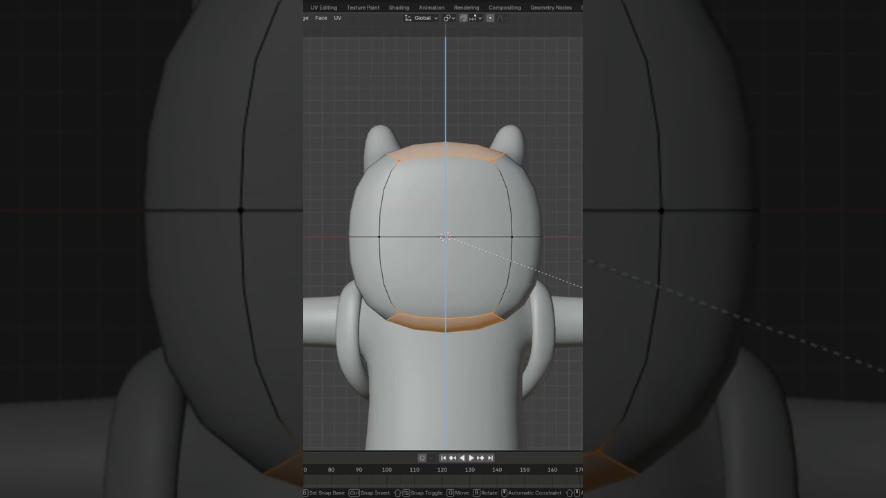 [Blender3D] Making: Finn & Jake from Adventure Time #blender3d #adventuretime #finnandjake