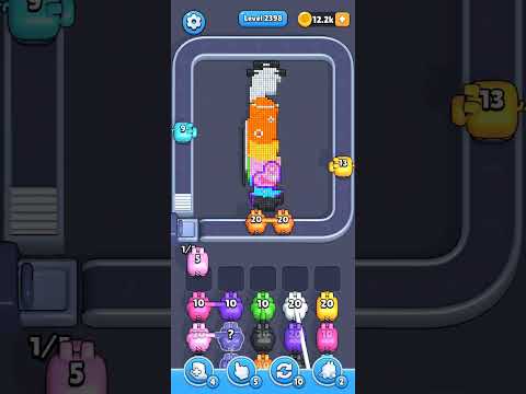 Pixel Flow Level 2398 Walkthrough