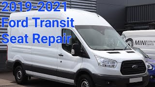 2019-2021 Ford Transit Seat Repair - Seat Springs and Cushion Replacement