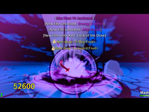 This Maxed Out My Awakened Cyborg V4 in Blox Fruits!