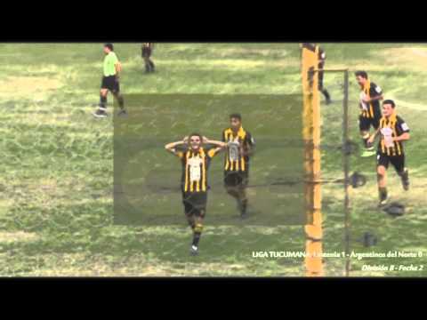 LIGA TUCUMANA: Lastenia 1 - Argentinos del Norte 0 (Primera B - Segunda fase- Fecha 2)