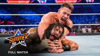 FULL MATCH - Roman Reigns vs John Cena - Universal