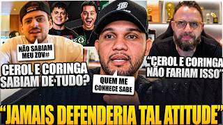 ESAÚ PEDE DESCULPAS APÓS DEFENDER A LOUD NA TRETA DAS CARTAS - CEROL E CORINGA SABIAM DE TUDO?