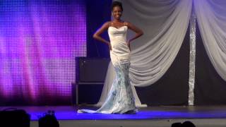 preview picture of video 'Nikita Mc Vean - Evening Wear & Q&A - Grenada National Queen Show, 2014'