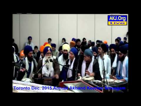 046 Toronto Dec. 2015 Saturday Evening - Bh. Jasbir Singh Jee (Ghorewah)