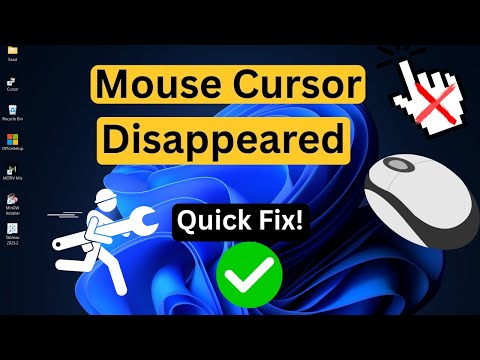 Mouse Cursor Disappeared in Windows 10 | Easy Fixes!