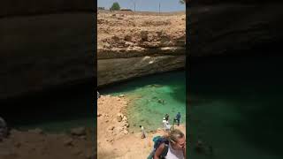 preview picture of video 'Sinkhole In Oman ( tourist Spot )'