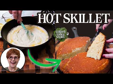 Oven Fried Cornbread - Is your old skillet a hidden treasure?