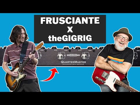 John Frusciante Is Using This GigRig Product On His Pedalboard