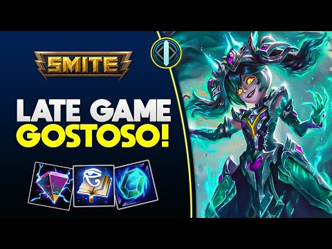 O dano dela não faz SENTIDO! Late Game GOSTOSO! CILA/SCYLLA MID  - ⚡ Smite BR Conquista