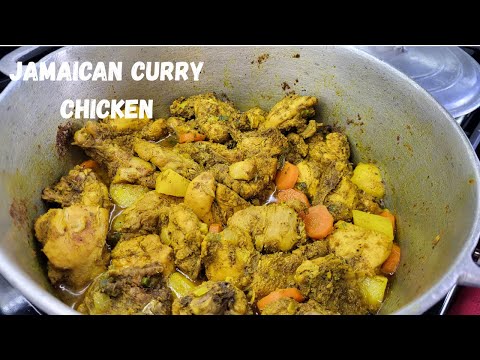 How to make Jamaican Curry Chicken | Easy Curry Chicken Recipe || JUENFO Kitchen