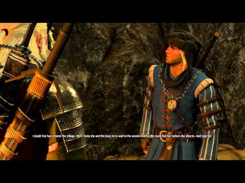 The Witcher 3 - An Eye For An Eye: Vernon Roche "Ves In Trouble" Dialogue Tree (Accept Mission)