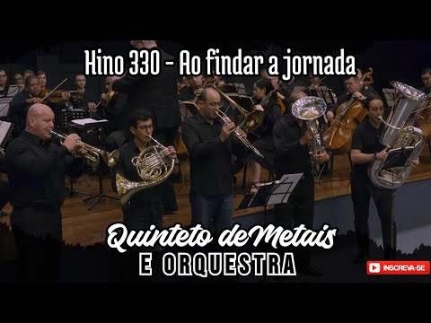 Hino 330 CCB - Ao findar a jornada | Com solo de Clarinete e Quinteto de Metais