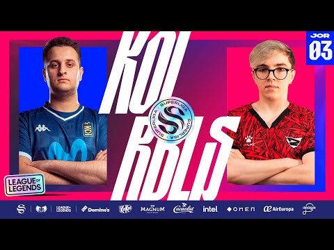 MOVISTAR KOI VS REBELS GAMING - JORNADA 3 - SUPERLIGA - PRIMAVERA 2024 - LEAGUE OF LEGENDS