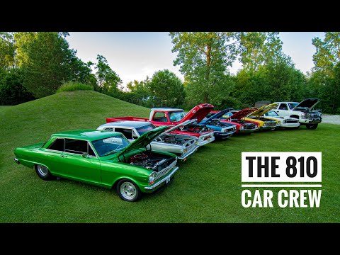 "The 810 Car Crew" - The Crew's Original Founders; Each With Their Own Pristine Classic Ride