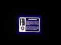 Navy Blue Disney FBI Warning Screen