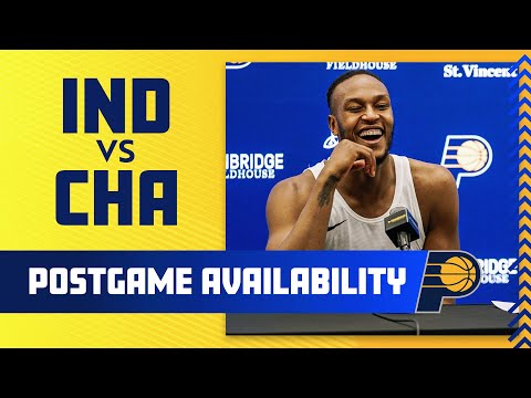 Indiana Pacers Postgame Media Availability (vs. Charlotte Hornets) | January 8, 2023