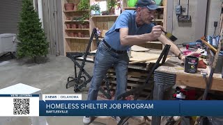 Bartlesville homeless shelter offering jobs to unhoused citizens