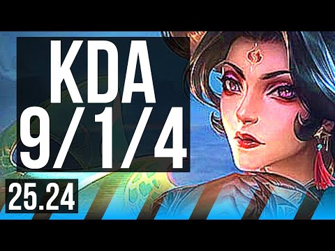 CASSIOPEIA vs LUX (MID) | 9/1/4 | EUW Diamond | 25.24