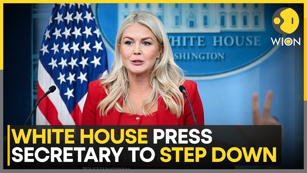 White House Press Secretary Karoline Leavitt Resigns To Focus On Family | WION