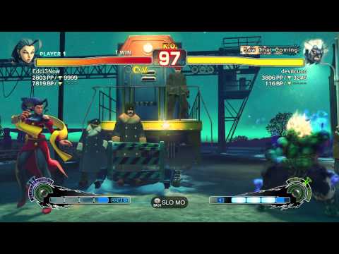 Eddi3Now (Rose) Vs devilcuco (Oni) Arcade Edition 2012 1080p