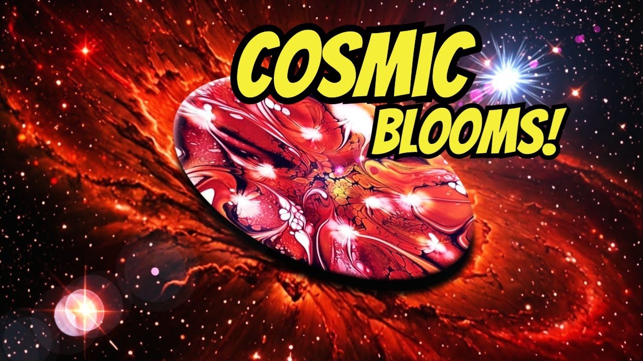 PERFECT Fluid Art Cosmic Blooms Every Time with This ONE Simple HACK!