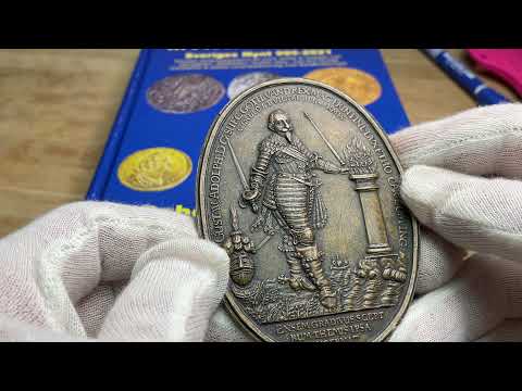 Gustav II Adolf segerrika kamp i Tyskland 1630-1632 från Roberto Delzanno Numismatik