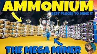 ASTRONEER - AMMONIUM TIPS AND TRICKS WITH THE MEGA MINER