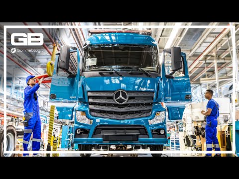 What REALLY Happens on the Mercedes Actros PRODUCTION LINE?