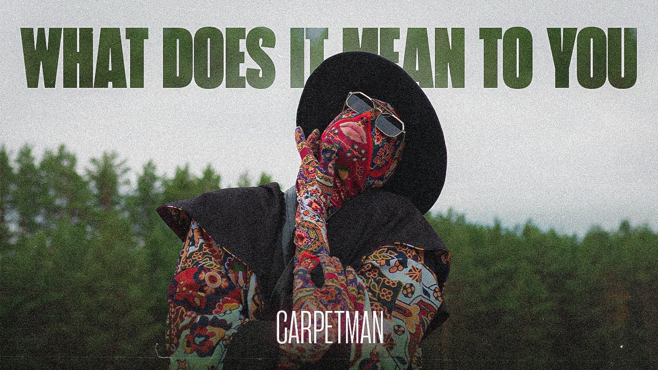 Carpetman — the Mysterious Ukrainian Artist Taking Soul to Incredible Places 4 What Does It Mean To You - Carpetman