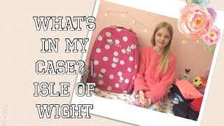 what's in my case?  | Isle Of Wight Trip