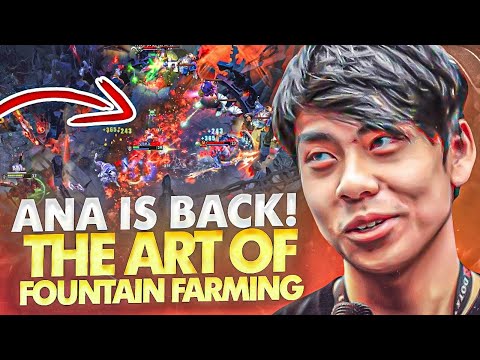 ana is BACK to Fountain Farming in Dota 2